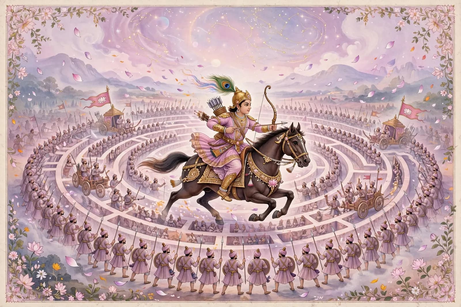Abhimanyu and the Chakravyuh — The Boy Who Knew the Way In
