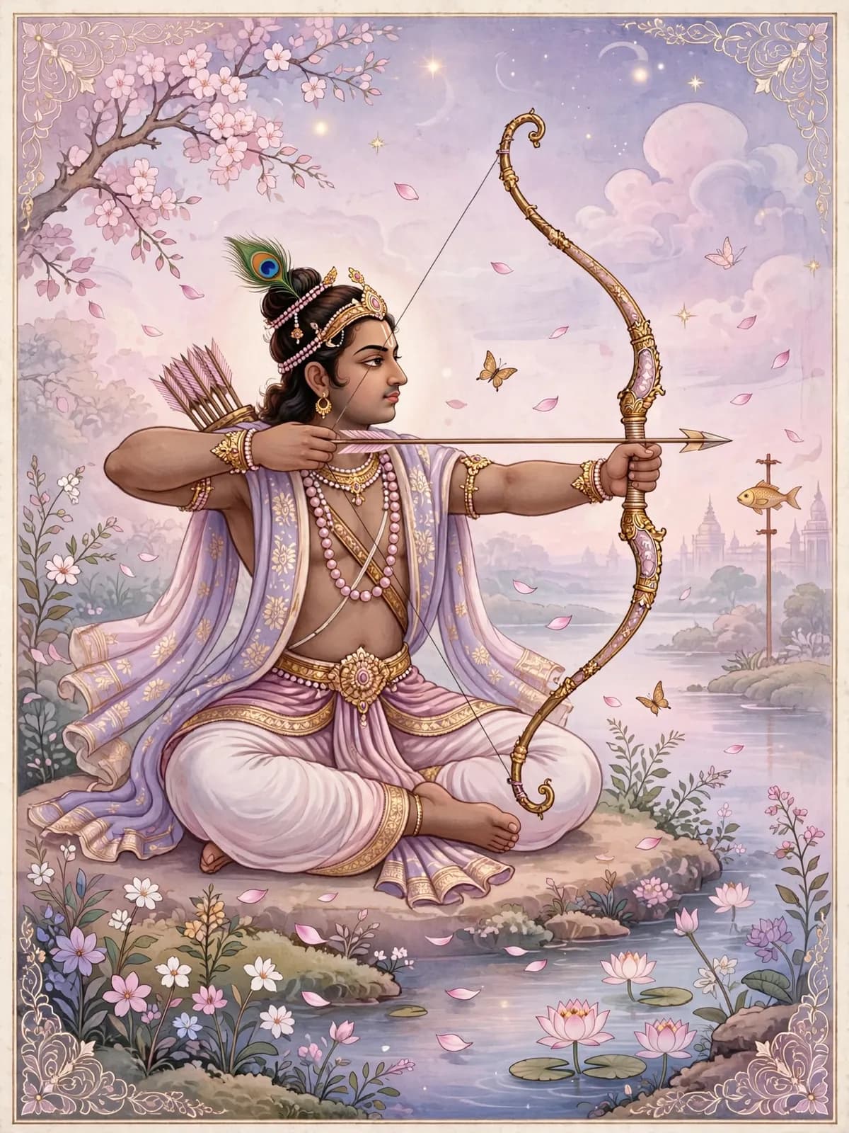 Arjun's Dhyan — The Eye of the Bird