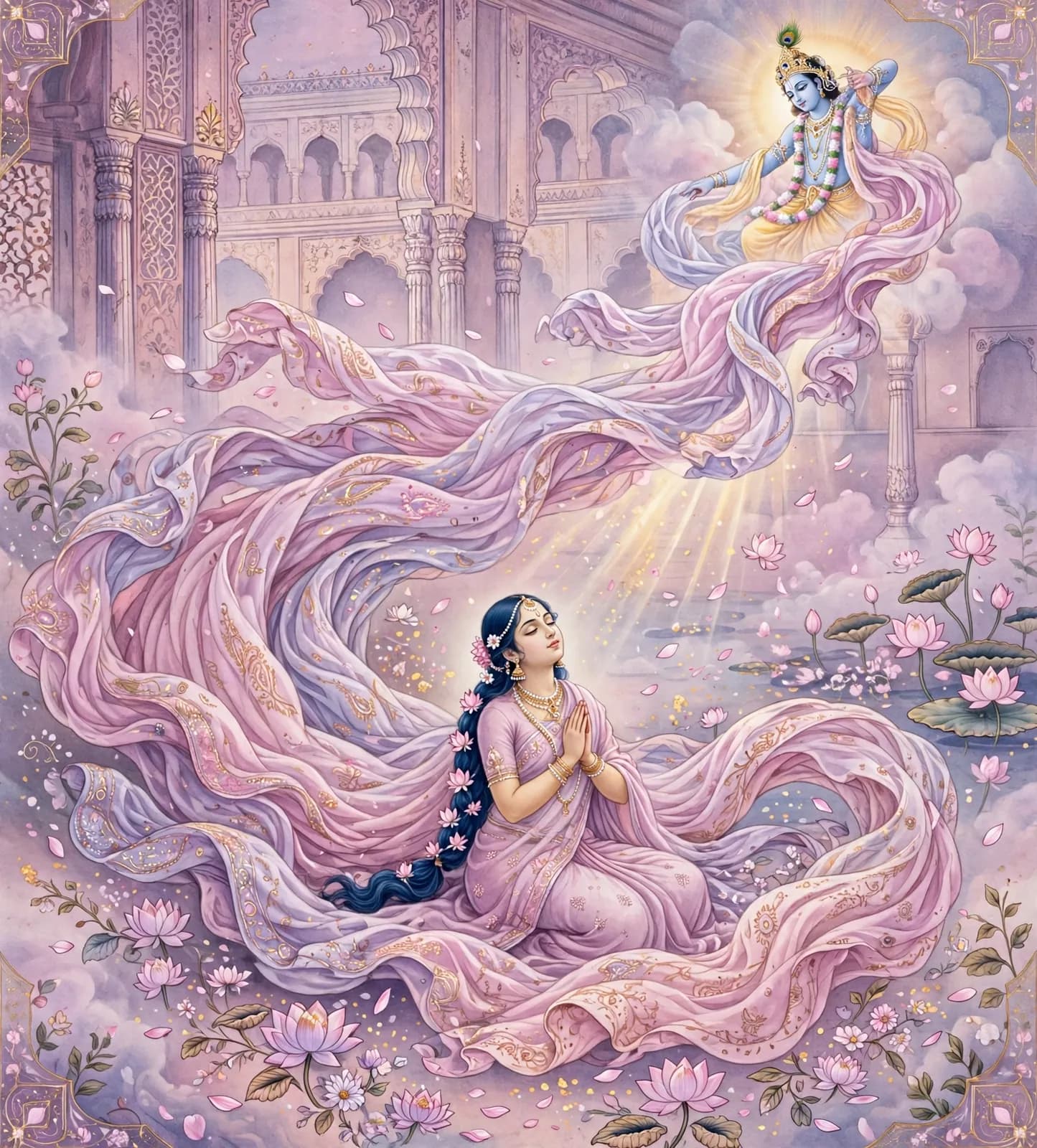Draupadi's Vastraharan — The Sari That Never Ended