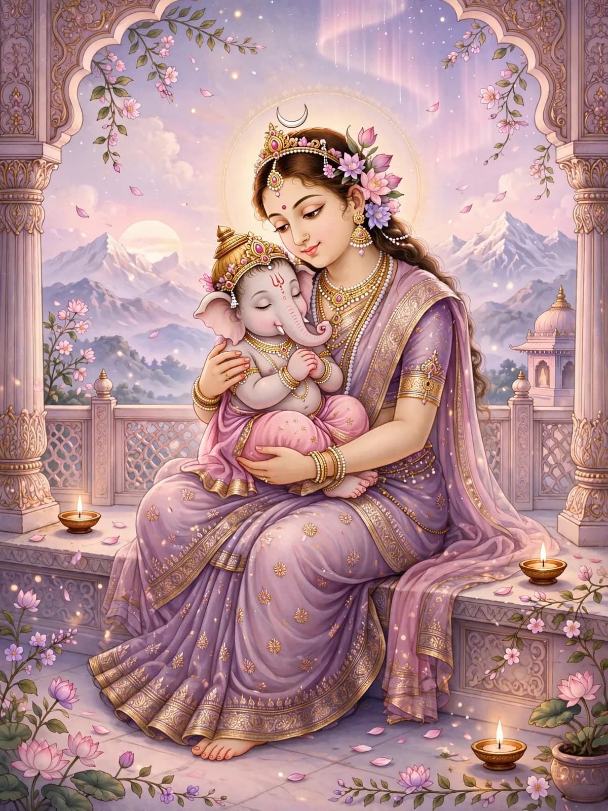 Ganesha's Birth — The Boy at the Door