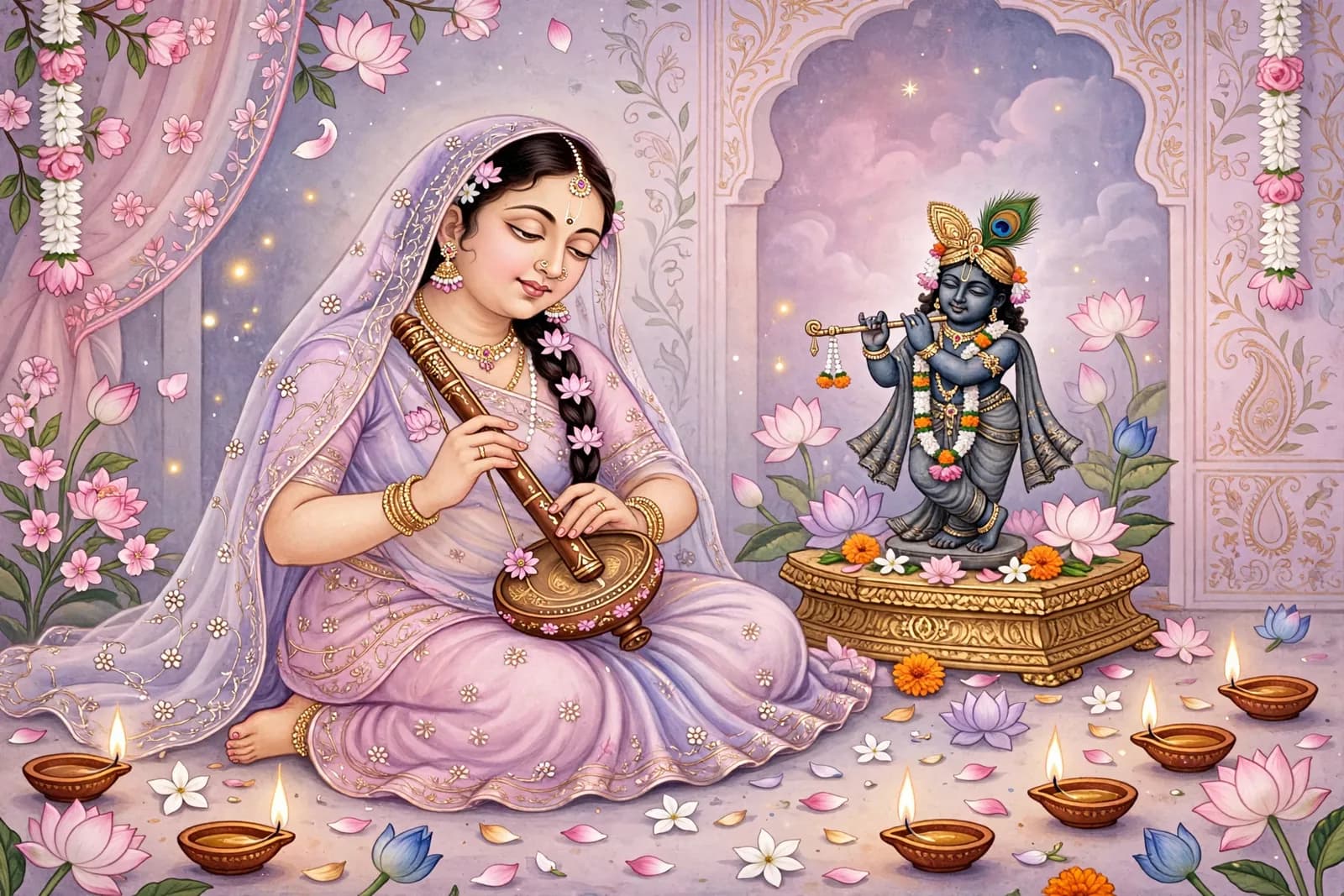 Meera Bai — The Queen Who Danced for Krishna