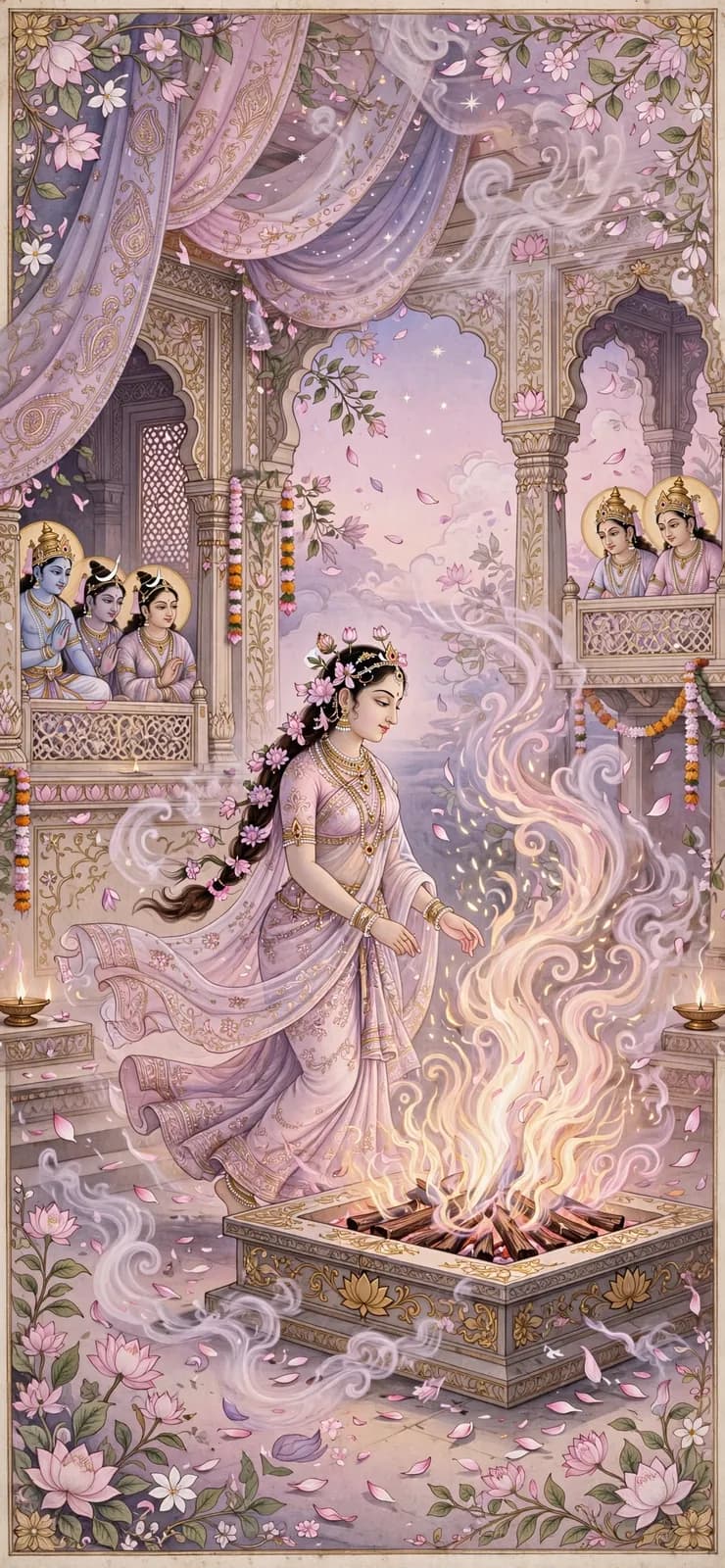 Sati's Sacrifice — The Fire of Honour