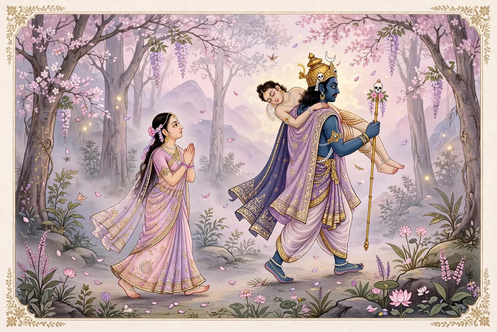 Savitri and Satyavan — Love That Argued with Death