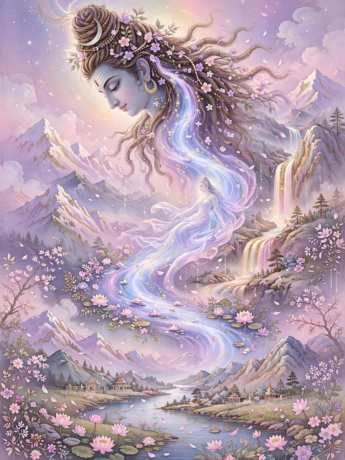 Ganga's Descent — The River from Heaven